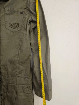 Chaqueta verde militar niña T.M