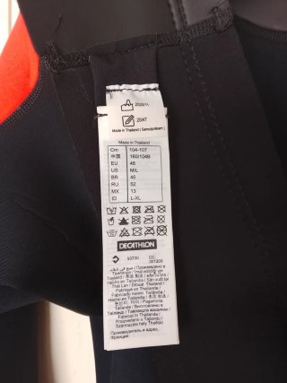 Traje de aguas abiertas Nabaiji