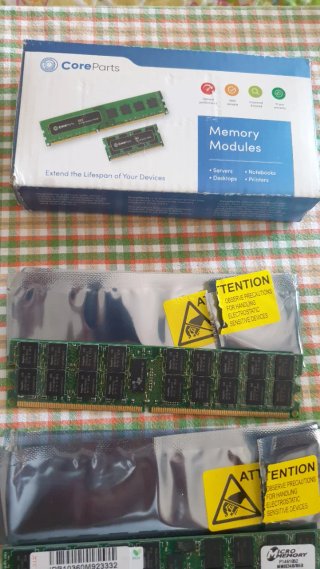 2x DDR2 4GB RAM CoreParts