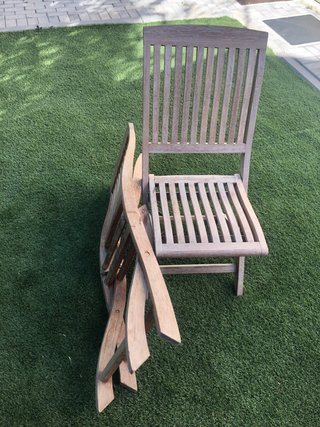 Sillas de madera para jardín