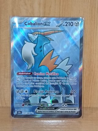 Carta Pokémon Cobalion EX 103/086
