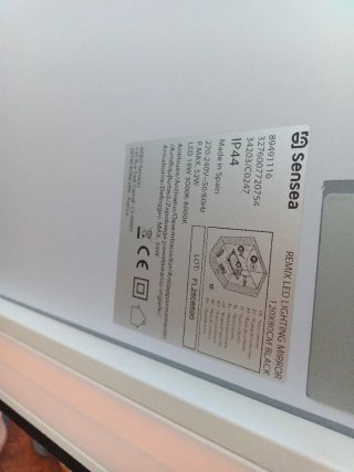 Espejo de baño Sensea con luz LED