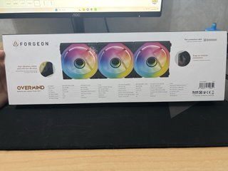 Forgeon Overmind Ventiladores ARGB x3