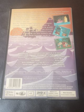 DVD Doraemon y los Piratas de los Mares del Sur