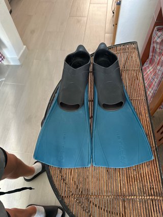 Aletas de natación Nabaiji azules
