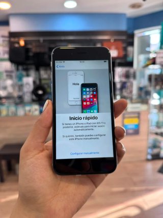 iPhone 6 32GB Argento 100% Batteria + GARANZIA