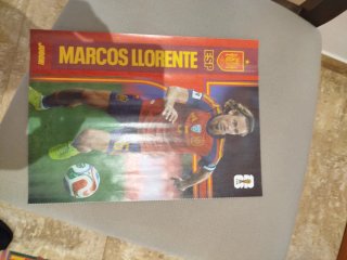 Póster Selección Española Fútbol Mundial