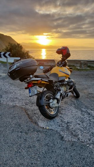 BMW R1150GS Amarilla