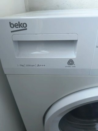 Lavadora Beko 7kg 1200rpm A+++