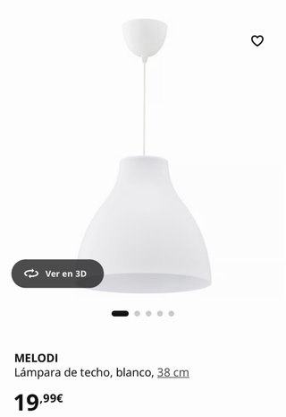 Lámpara de techo Melody IKEA