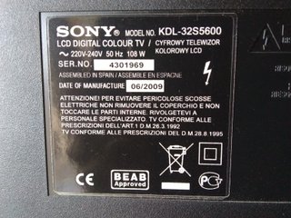 Mando a distancia Sony TV #RM-ED017#