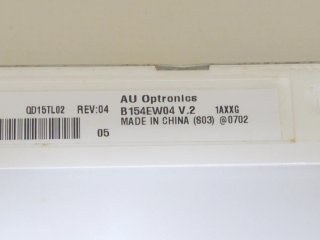 Pantalla LCD 15.4 para portátil antiguo