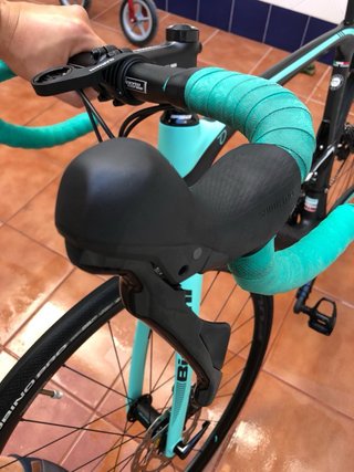 Bicicleta Bianchi de carretera carbono