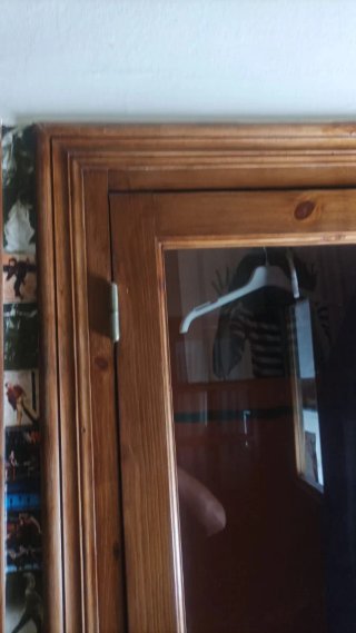 3 Ventanas madera vitrinas 2 hojas