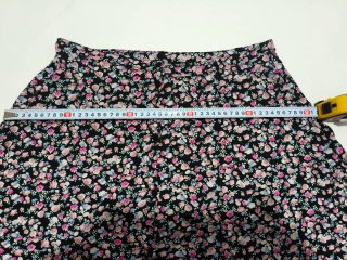 Falda acampanada estampado floral