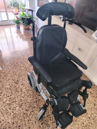 Silla ruedas REA INVACARE posiciones