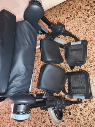 Silla ruedas REA INVACARE posiciones