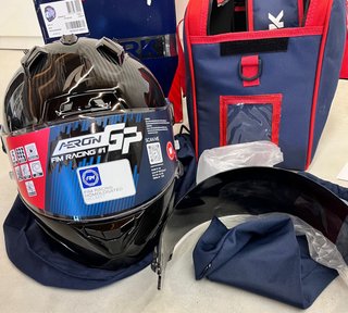 Casco Shark AERON-GP Full Carbon FIM - talla M