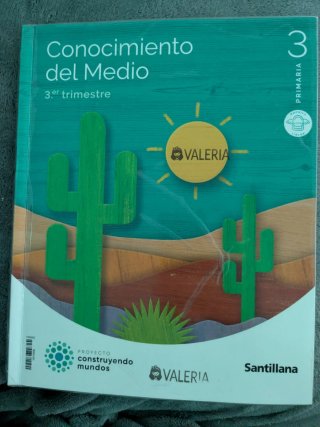 Libros 3 primaria conocimiento de medio Santillana