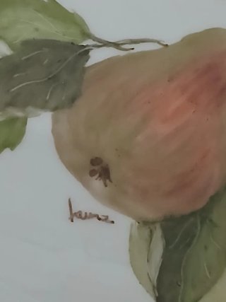 Catino Arzberg vintage decorato frutta