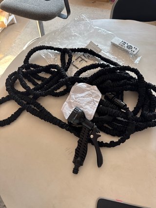 Manguera extensible negra