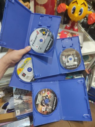 Lote 10 Juegos PS2: WRC II, MotoGP4, FIFA 2005