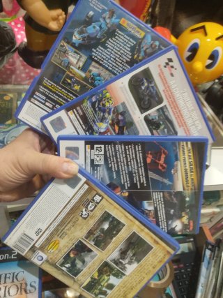 Lote 10 Juegos PS2: WRC II, MotoGP4, FIFA 2005