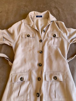Vestido MFM Talla M Poliéster Viscosa