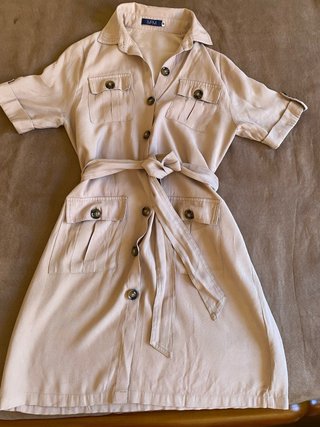 Vestido MFM Talla M Poliéster Viscosa