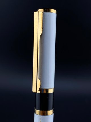 Roller Waterman Laureat Blanco Negro