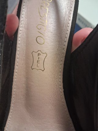 Zapatos Prestigio Piel Mujer Negros