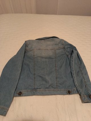 Chaqueta-cazadora Vaquera desgastada