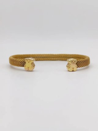 Pulsera esclava Tous Oro 18k icono Oso.