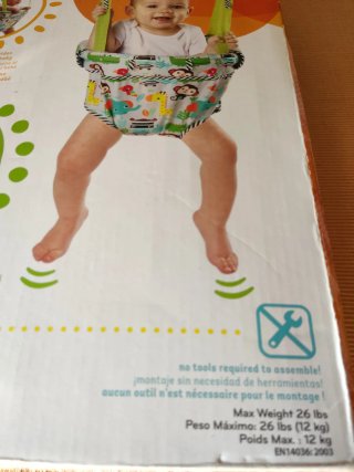 Columpio saltador para bebé hasta 12 kg