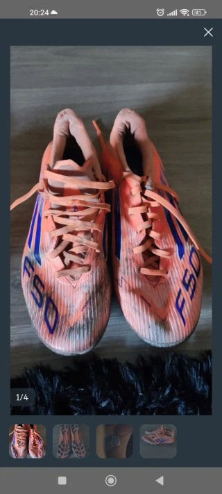 Adidas F50 2G/3G AG Predator Futbol