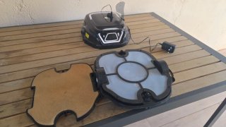 WYBOT Limpiador Piscina Negro y Blanco