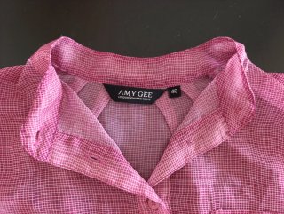 Camisa rosa fina