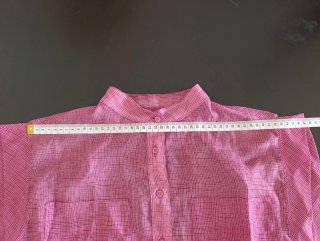 Camisa rosa fina