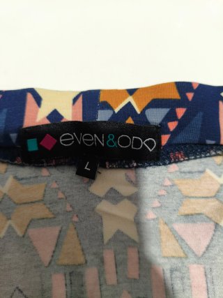 Falda estampada campana