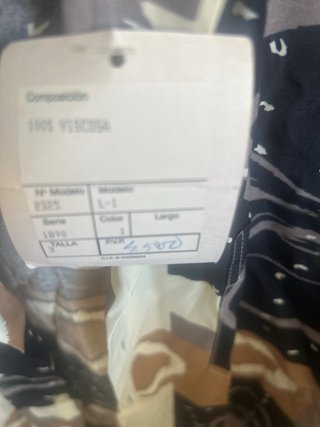 Camisa ADANES Estampada Talla L