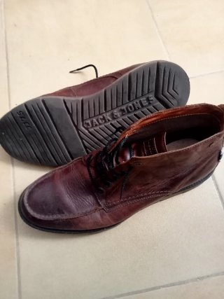 Botas de cuero hombre talla 43