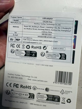 Carlinkit TBOX-LITES4-HD-32GB