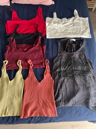 Lote 7 Camisetas Básicas Talla S