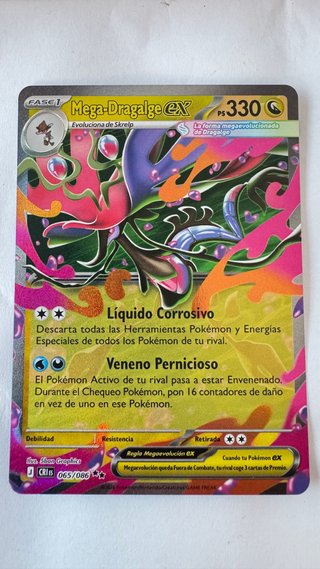 Carta Pokémon Mega-Dragalge EX