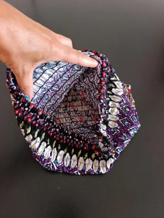Top elástico estampado