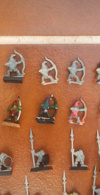 Warhammer guerreros goblins comunes