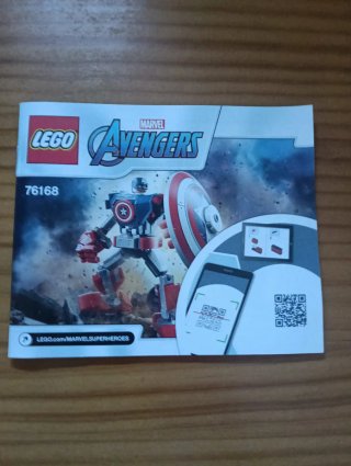 LEGO Marvel 76168 - Armadura Capitán América