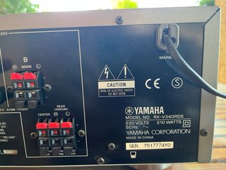 Amplificador AV Yamaha RX-V340RDS