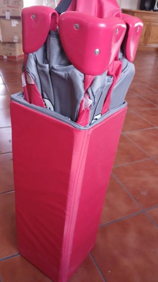Cuna de viaje Asalvo roja NUEVA