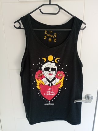 Camiseta sin mangas Chavela Vargas Wanderlove Tall